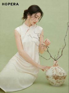 HOPESHOW | Vintage Brocade Chinese Style Dress