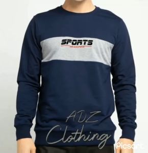 Sweater Casual Outdoor Sports Riding Lengan Panjang Bahan Kain Fleece Pakaian Pria dan Wanita Distro Ready Size XS-S-M-L -XL-XXL-3XL