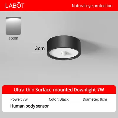 Intelligent Induction Downlight Surface Mounted 7W/12W/18W Motion Induction Down Light LED Ceiling Light