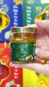 HCM - LIKE NEST [ HỘP QUÀ VIP 6 HŨ ] YẾN CHƯNG VỊ ĐÔNG TRÙNG HẠ THẢO 35% TỔ YẾN NGUYÊN CHẤT