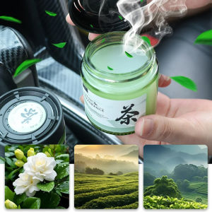 Car Aromatherapy Solid Ointment Perfume Car Dashboard Water Cup Groove Ornament Fragrance Diffuser Air Freshener Odor Removal