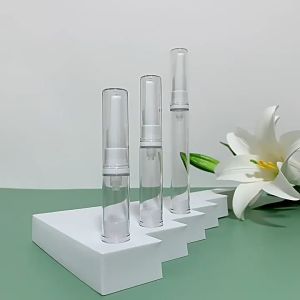 15/10/5ml Portable Travel Bottle Clear Foundation Dispenser Bottle Essence Sample Container Foundation Protects Against Oxidation