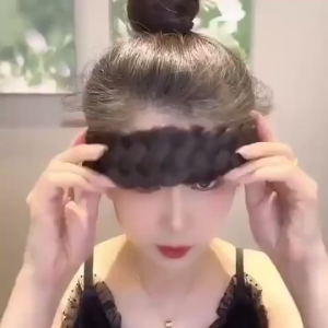 Twist Headband Wig ready