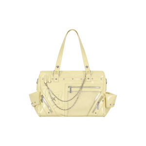 WUDONG | Original Transparent Anime Style Shoulder Bag for Women with Glitch Pattern