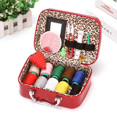 Portable Home Use Wedding Gift Hand Sewing Needle Thread Box Simple Design Carry-On Repair Tool Storage Container