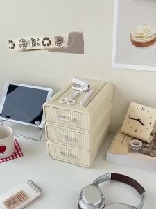 PP Stationery Storage Box Desktop Organizer Organizer Storage for Desk Desk Organiser