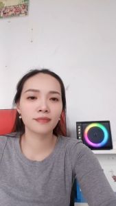 Loa Karaoke 30W T203 - 2 Micro Không Dây Pin Bền Bỉ Âm Thanh Sắc Nét Hiệu Ứng Đèn Sôi Động