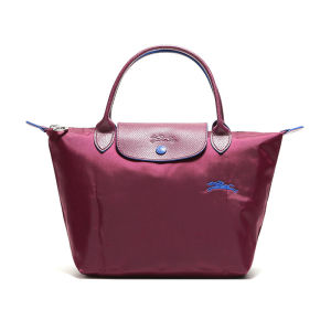 【MADE IN FRANCE】Original Longchamp 1621 619 Mini short handle trumpet/Womens handbag folding waterproof tote bag Small Short handle