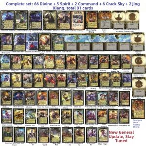 Three Kingdoms Collectible Card Set