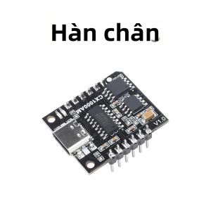 Aideepen | Mô-đun Chip Giọng Nói MP3 Nối Tiếp CX1000AM 3.3~5.2V Điều Khiển Vi Điều Khiển Kích Hoạt Phát Sóng Âm Thanh Tùy Chỉnh Cho Các Dự Án Điện Tử