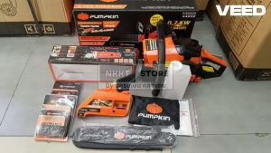 ฟรีหินเจียร 4นิ้ว PUMPKIN พัมคิน - เลื่อยโซ่ยนต์ 11.5 นิ้ว 0.7KW รุ่น P-S3200 รหัส 44232 ของแท้