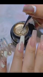 Gel metal Jnailsay cao cấp chính hãng trang trí nail 3 màu Vàng Bạc và Hồng