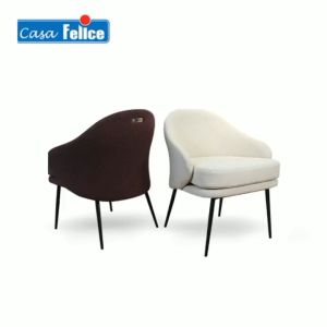 Ghế ăn (dining chair) Angie Casa Felice Piena phong cách Ý cao cấp dòng ghế trang nhã  tôn thêm đẳng cấp cho ngôi nhà của bạn - Màu đỏ