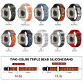 Sport Band for Apple Watch Bands 10 Ultra 9 8 7 6 5 4 Se Soft Silicone Strap for IWatch 49/46/45/44/44/41/40/38mm Accessories. 