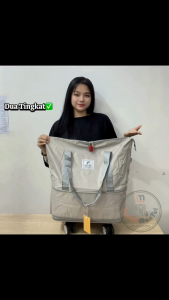 Tas Roda Bisa di Gembok Traveling Tas Duffel Jumbo-Tas Jinjing Roda 3 Tingkat-Tas Travel Waterproof