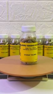 Obat Herbal untuk Syaraf Telinga Untuk Telinga Berdengung Gangguan Pendengaran Telinga Bernanah Obat Sakit Telinga Relieve Meringankan Sakit Kepala - Jamu Babah Kuya (KAPSUL)