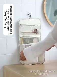 Travel Toiletry Bag / Foldable Cosmetic Bags / Makeup Storage Bag / Large Capacity Toiletries Hangbag/FireheartWarrior