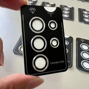 CHUBAN | Miếng Dán Bảo Vệ Camera Samsung Galaxy S27/S26/S25/S24 Plus Ultra Kính Cường Lực Viền Kim Loại Phủ Toàn Bộ Cho Điện Thoại