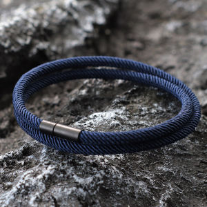 Stylish Grade A Milan Rope Bracelet Men Women Double Layer 6 Colors Available Easy Buckle Braclet Sports Couple Gift Hand Joias
