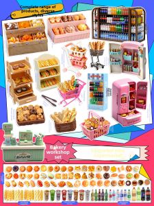 Mini DIY Grocery Store Toy Set