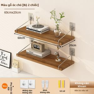 Kệ Treo Tường Cho Bộ Phát Wifi Góc Đầu Giường Kệ Lưu Trữ Treo Tường