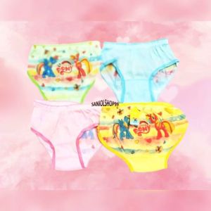 Celana dalam bayi perempuan 6 12 bulan ukuran S 4 pcs 4 warna