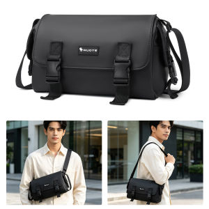 MENSPE Men Shoulder Bags Cross Body Bags Sports Bag Waterproof Fashion Bag Super Large Capacity Simple Casual Sport Street Bag for Student Teenager