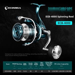 Hand-Interchangeable Saltwater Resistant Fishing Reel