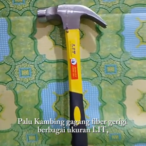 PALU KAMBING GAGANG FIBER GERIGI LIT