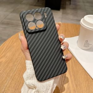 Ốp Lưng Cứng Bằng Sợi Carbon Cao Cấp Cho Xiaomi 13/14/15/17 Pro Max - Bảo Vệ Chống Trầy Xước Siêu Bền