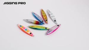 Mồi Câu Jigging PRO Speed Slider Metal Jig 40g 80g 100g Dùng Cho Câu Jigging Chậm Câu Bờ Câu Nước Mặn Câu Cá Ngừ Cá Mú Câu Nước Biển.