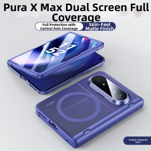 MANJITU | Magnetic Foldable Phone Case for Huawei Puraxmax