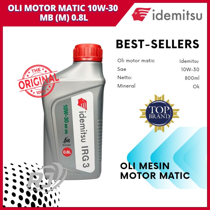 Oli Mesin Motor Matic Idemitsu W Sl Mb Ukuran Ml For All Matic