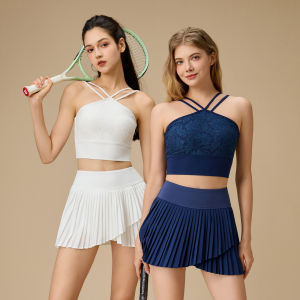 Neck-hanging Strap Yoga Top Women