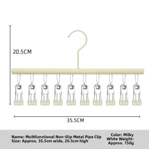 Strong Clamping No Slip Metal Plastic Round Bar Hangers