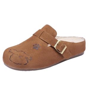 Josiny | Warm Easy Slip-On Half Slippers