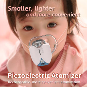 Mini Nebulizer Handheld Portable Inhale Automizer Silent Ultrasonic Inhaler Rechargeable Nebulizador Hands Free Humidifier