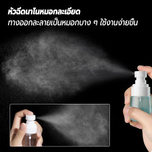 Sudyod【มีสินค้าในสต๊อก】 ขวดสเปรย์ แบบพกพา ขวดสเปย์เปล่า นำกลับมาใช้ใหม่ได้ 30ml / 60ml Spray bottle