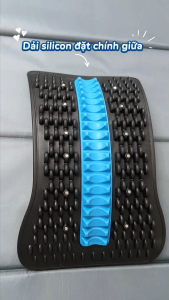 Khung Nắn Chỉnh Lưng EMA Kéo Giãn Cột Sống Dụng Cụ Massage Trục Xoay Đệm Silicone Giảm Đau Mỏi