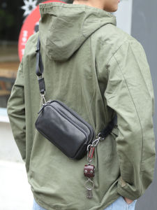WANYE | Genuine Leather Casual Business Crossbody Bag