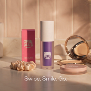 GRIN CLUB The Purple One – Colour Correcting Teeth Serum 30ml | Instant Optical Brightening | Reduces Yellow Tones | Peroxide-Free | Vegan & Cruelty-Free | Bag-Friendly | Designed in Singapore
