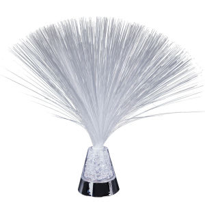 LED Color Changing Fibre Optic Lamp Fountain Night Light Stand Home Decoration