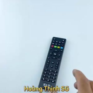 Remote điều khiển đầu thu K+ HD mới điều khiển tivi đầu thu K+ HD Chảo - Tặng kèm pin