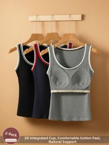 ZISU | Sleeveless Slimming Top With Padding