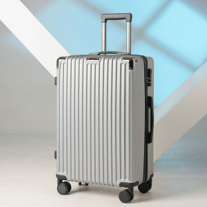 Fashionable Luggage Suitcase ABS+PC Material Zipper Boarding Travel Suitcase for Men And Women Student Travel Strong Durable