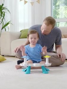 Hape | Intelligent Touch Drum Set Toy