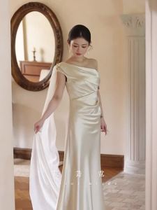 AISHINI | Đầm Cầu Dây Phong Cách Pháp có Đai Elegance cho Cô Dâu Mùa Hè
