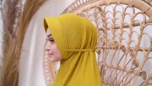 Al-Dhans Hijab Bergo Pad Matt Jersey: Hijab Elegan & Nyaman untuk Acara Formal