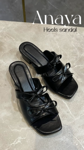 KOWALA Anaya Sendal Wanita Pita Heels 3 CM