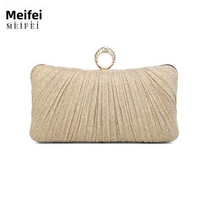MEIFEI | Rings Design Evening Clutch Large Capacity